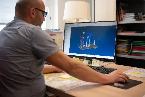 Conception d’une pompe à chaleur en 3D